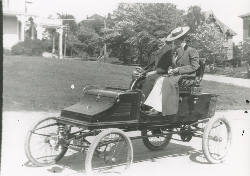 1901 Locomobile Steam Drive Automobile · Lynn Public Library, Lynn ...